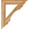 Ekena Millwork Olympic Traditional Rough Sawn Bracket, Western Red Cedar, 6"W x 38"D x 42"H BKT06X38X42OLY01RWR - alternate 2